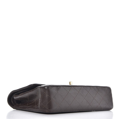 Chanel Caviar Quilted Medium Double Flap Brown 5 of 11