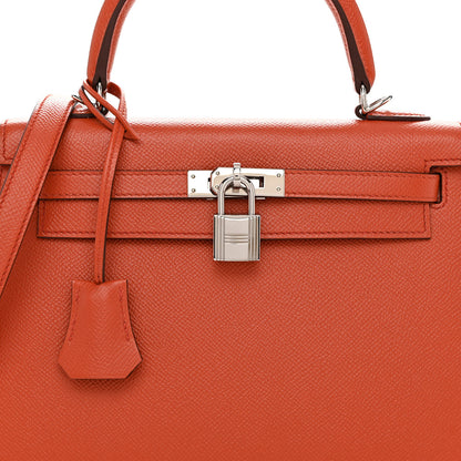 Hermes Epsom Kelly Sellier 25 Terre Battue 8 of 11