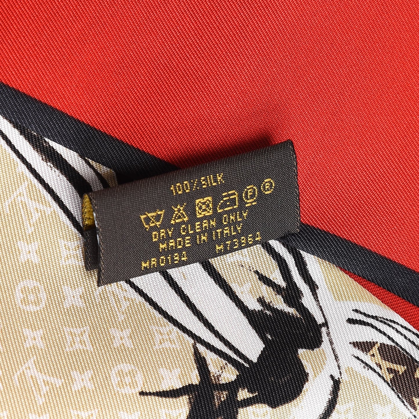Silk Monogram Trunks Bandeau Brown