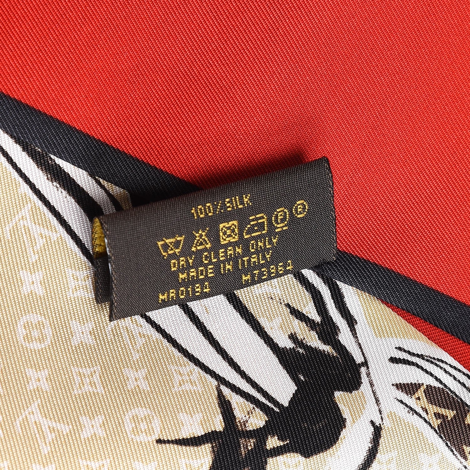 Louis Vuitton Silk Monogram Trunks Bandeau Brown 4 of 7