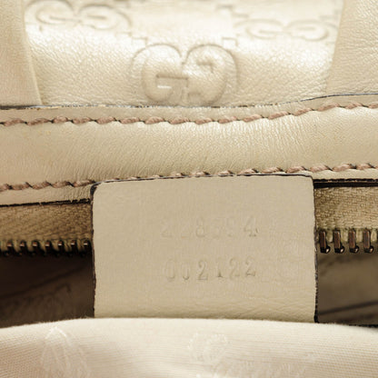 Gucci Guccissima Medium Icon Bit Boston Off White 7 of 7