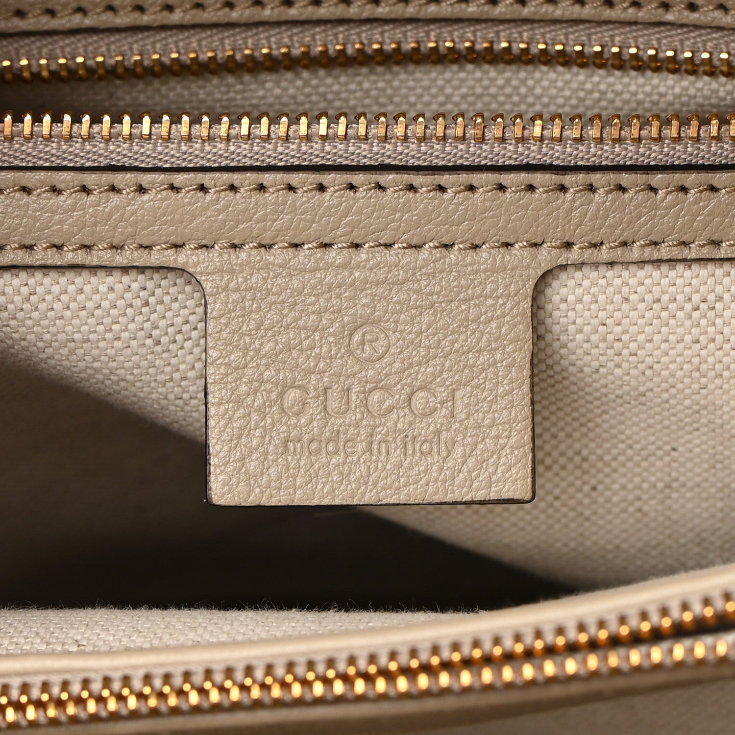 Gucci Wonka Grain Calfskin Medium Diana Tote Bag Oatmeal Vintage Green 6 of 16