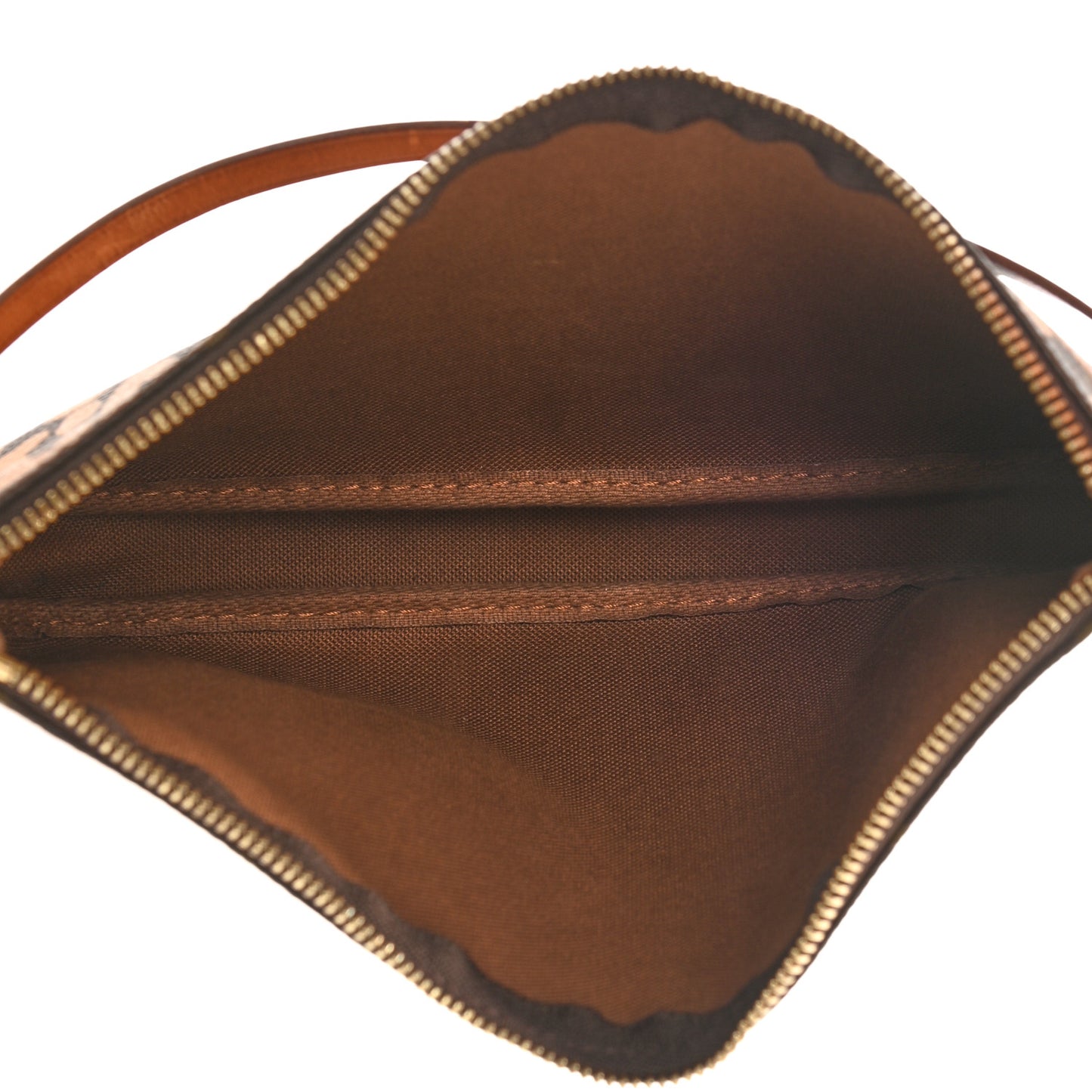Monogram Graffiti Pochette Accessories Peach