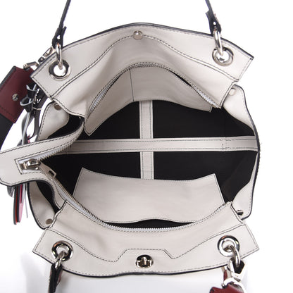 Proenza Schouler Calfskin Curl Satchel Optic White 5 of 12