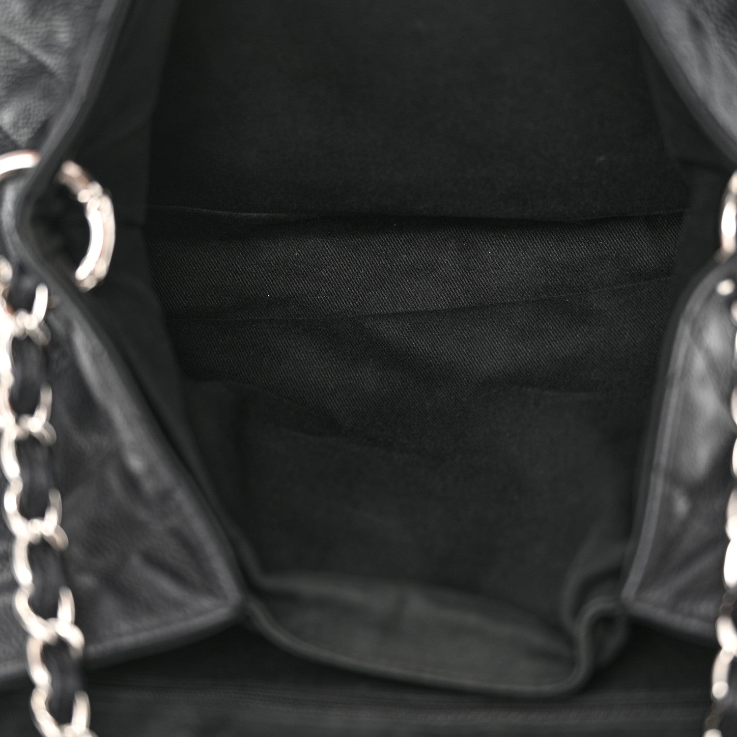 Chanel Caviar Quilted Timeless Accordion Flap Black 6 of 17