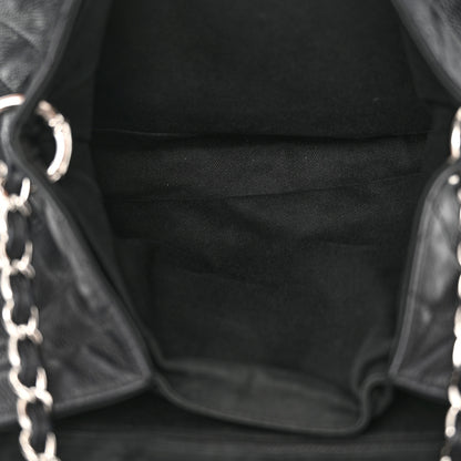 Chanel Caviar Quilted Timeless Accordion Flap Black 6 of 17