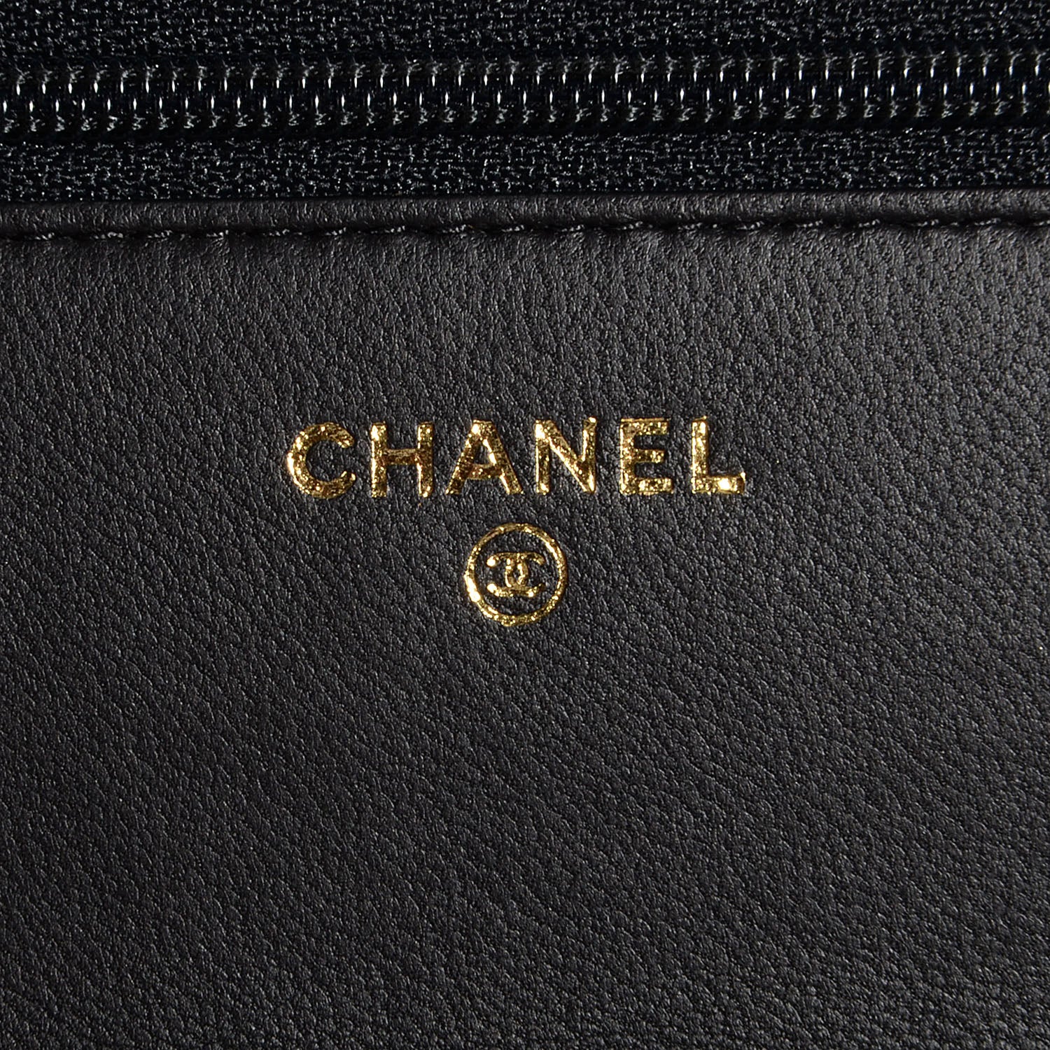 Chanel Lambskin Quilted Boy Wallet On Chain WOC Black 6 of 8