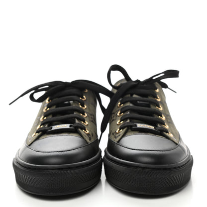 Louis Vuitton Calfskin Monogram Stellar Sneakers 35.5 Khaki 2 of 9