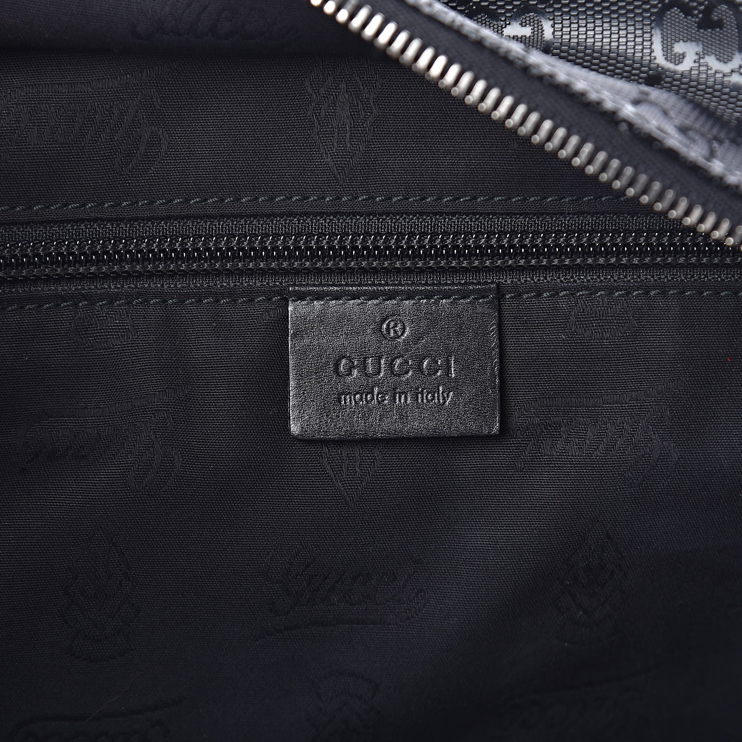 Gucci Imprime Monogram Web 500 Tote Black 6 of 15