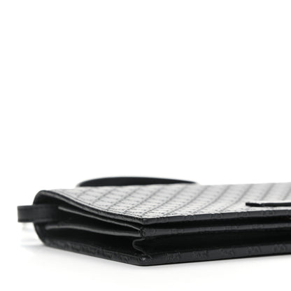 Gucci Microguccissima Crossbody Wallet Black 8 of 10