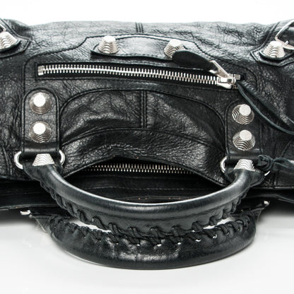 Balenciaga Agneau Giant 21 Silver Hardware Part Time Black 13 of 13