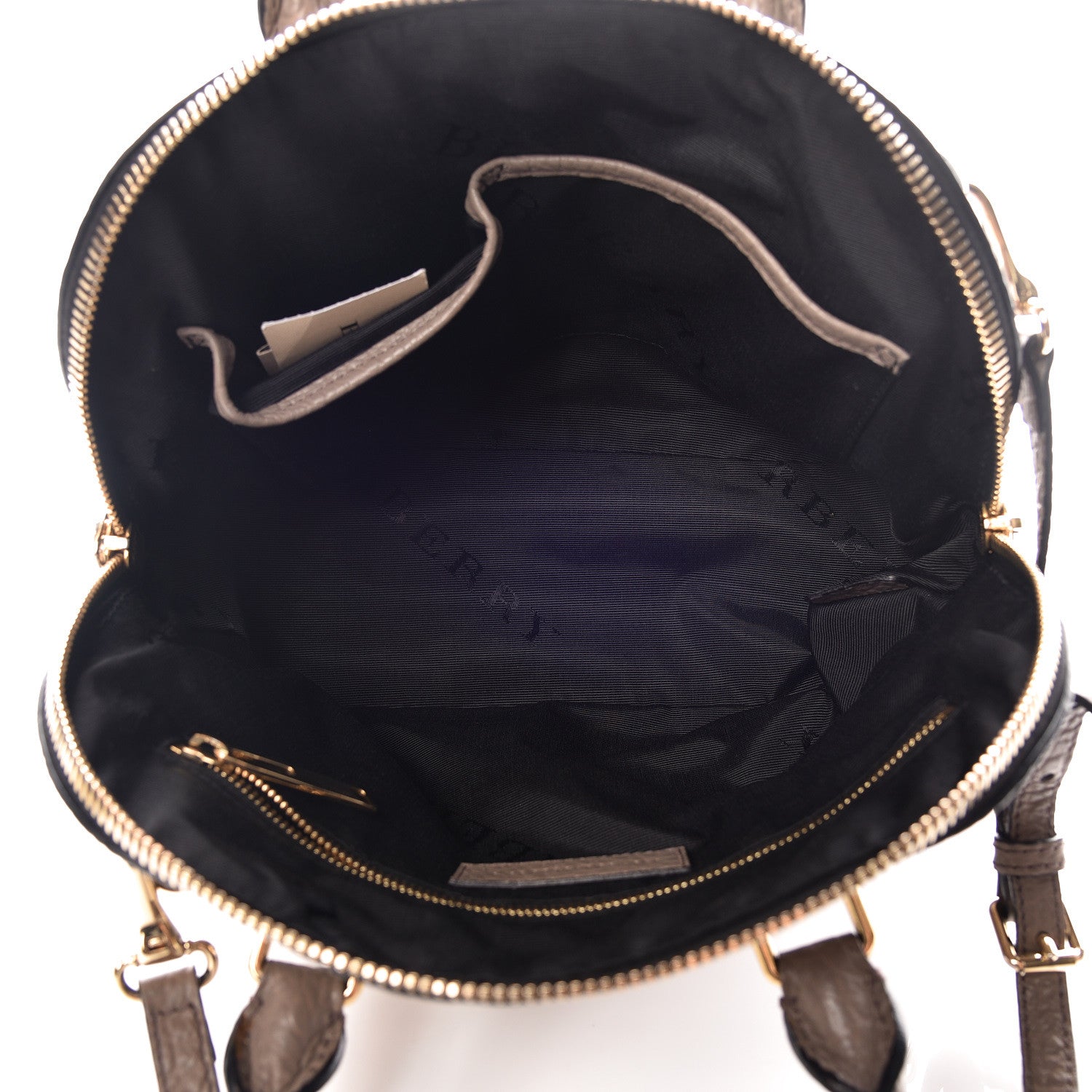 Burberry Heritage Grain Small Orchard Bowling Bag Pale Taupe 7 of 21