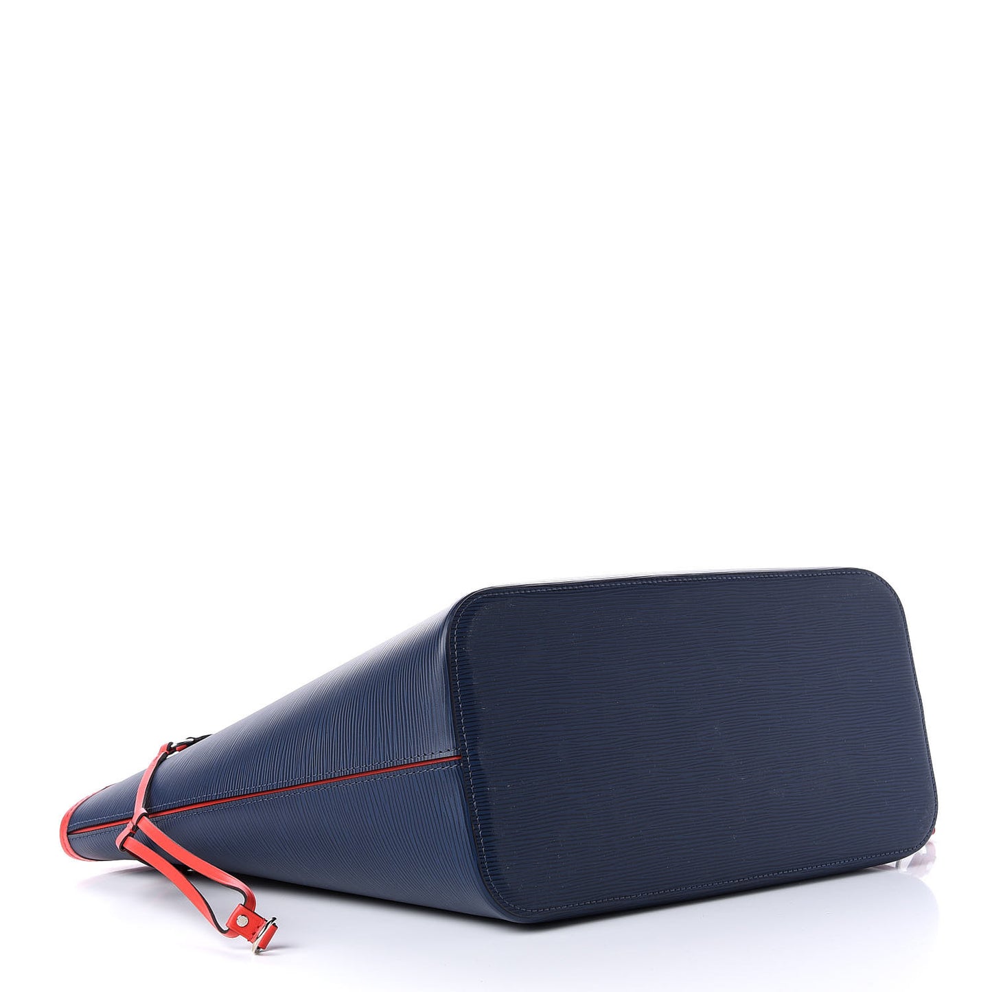 Epi Neverfull MM Indigo Coquelicot
