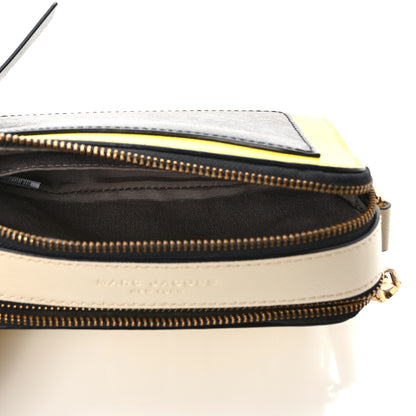 Marc Jacobs Saffiano Small Snapshot Camera Bag Yellow 5 of 9