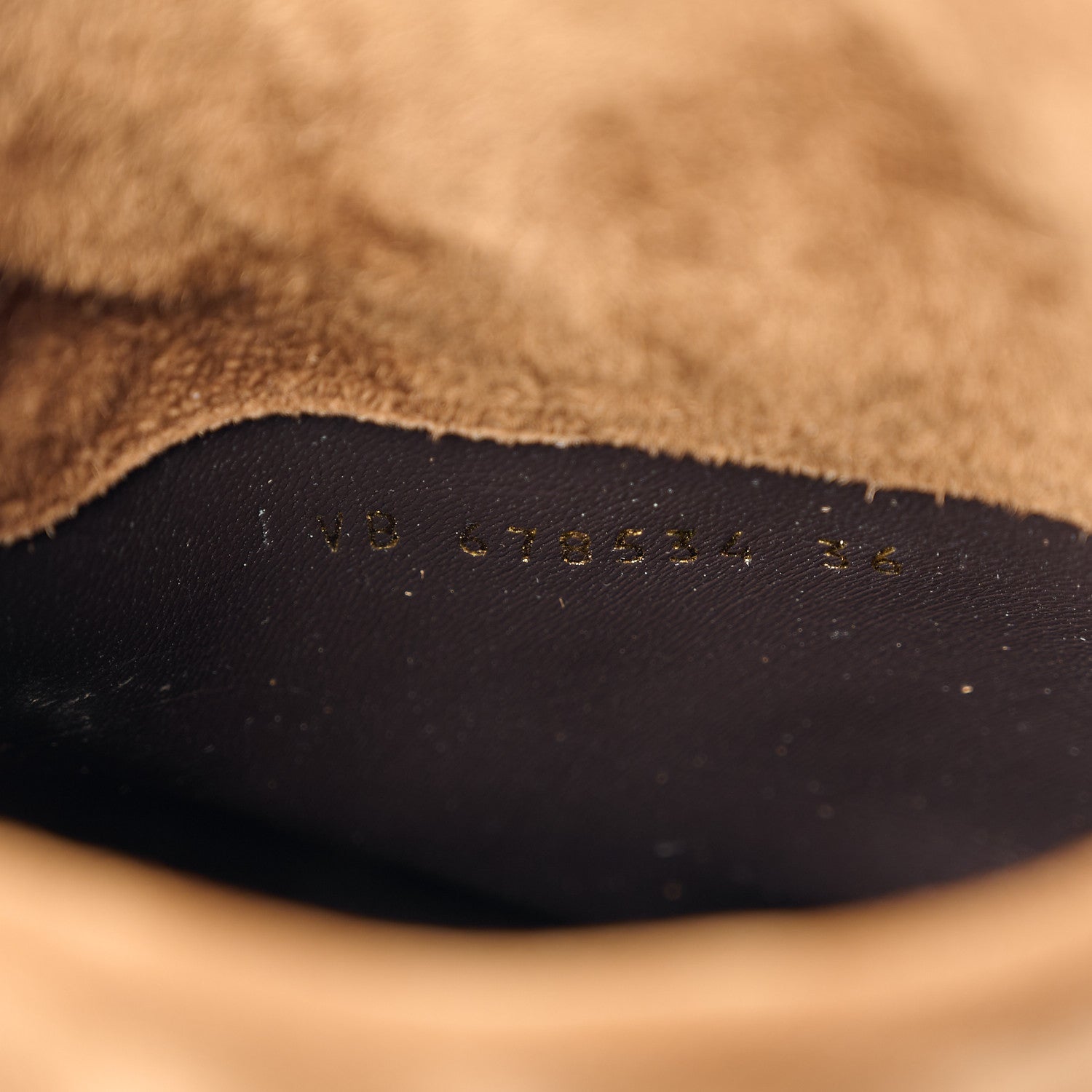 Saint Laurent Suede Liz 85 Wedge Booties 36 Dark Land 9 of 10