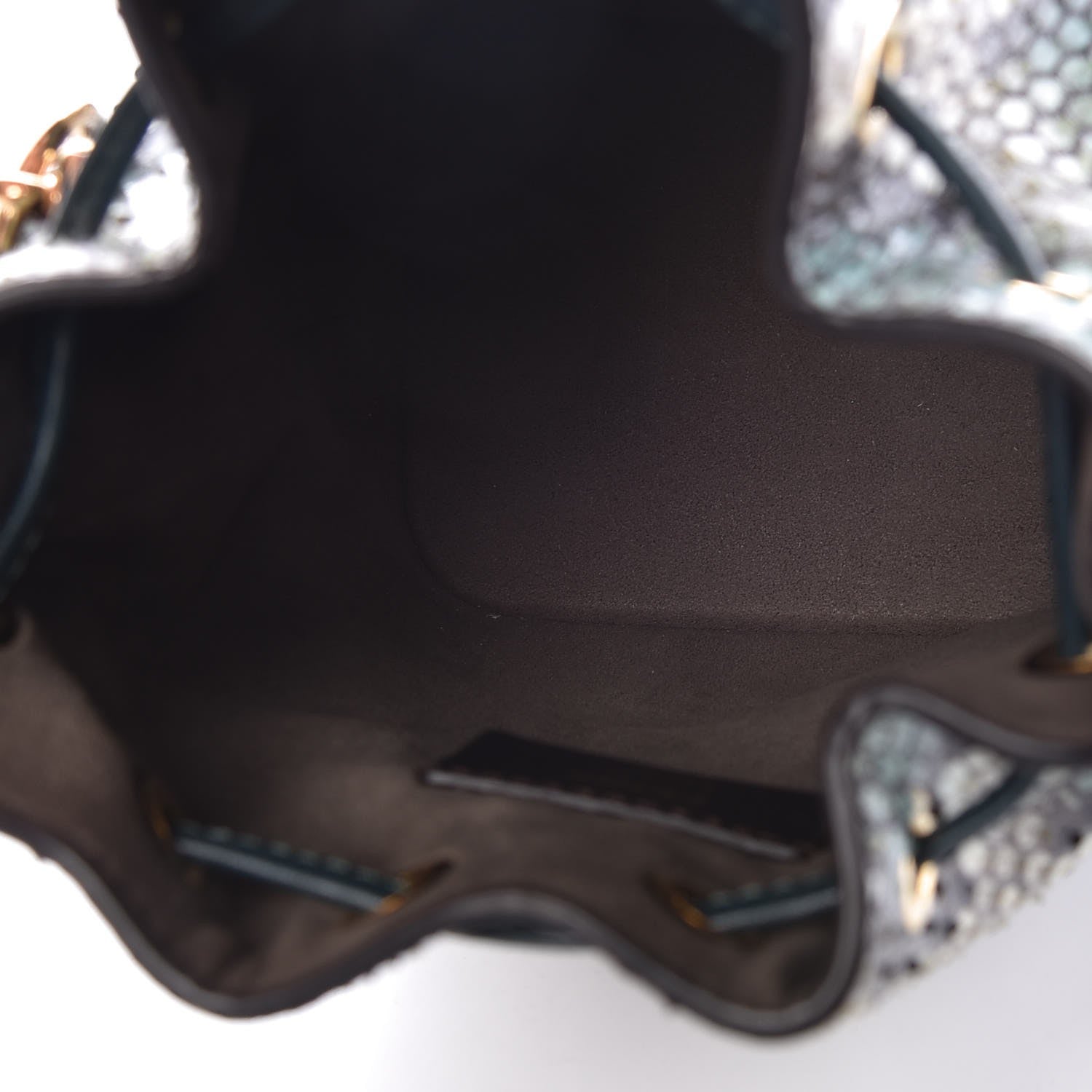 Fendi Python F is Small Mon Tresor Bucket Bag Amazzonia 5 of 7