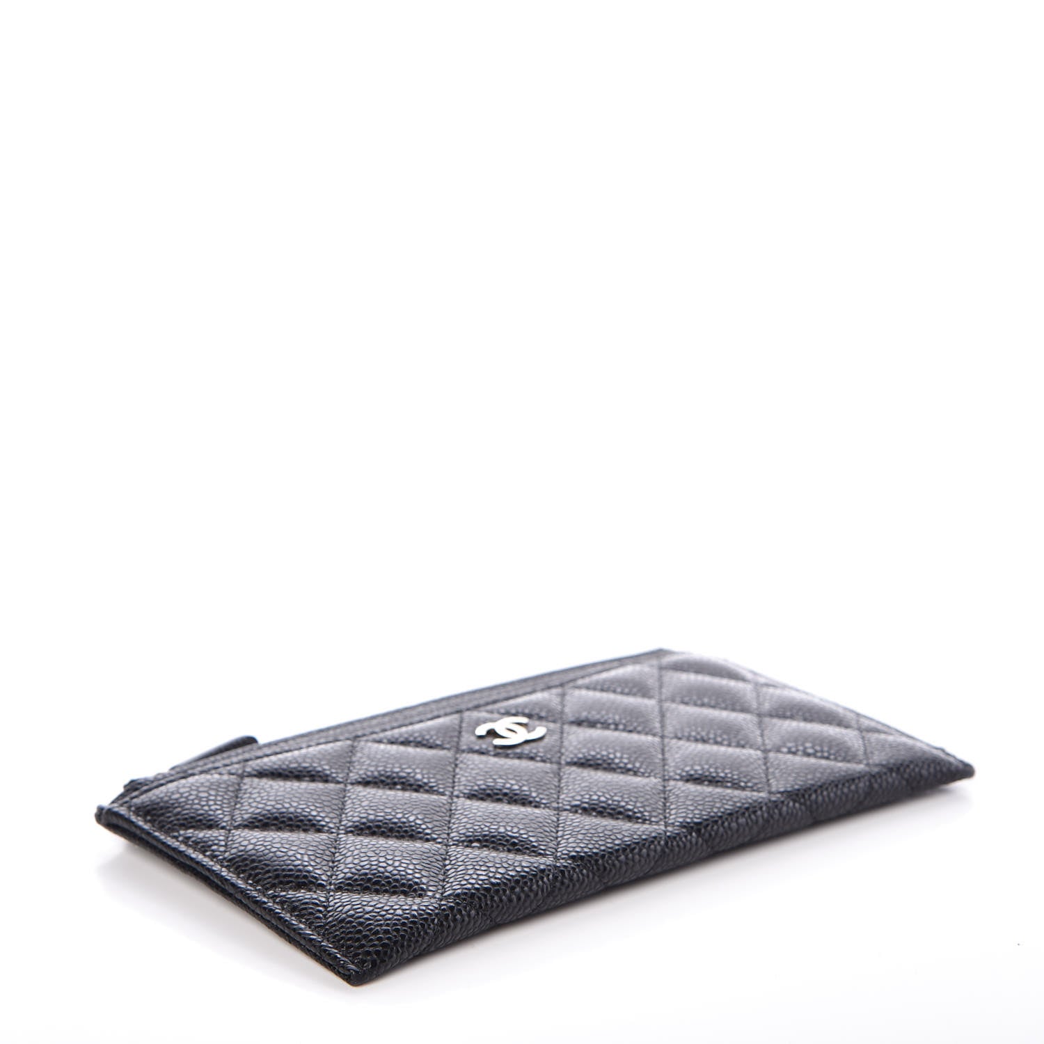 Chanel Caviar Quilted Classic Zip Pouch Black 4 of 7