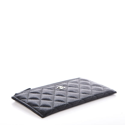 Chanel Caviar Quilted Classic Zip Pouch Black 4 of 7