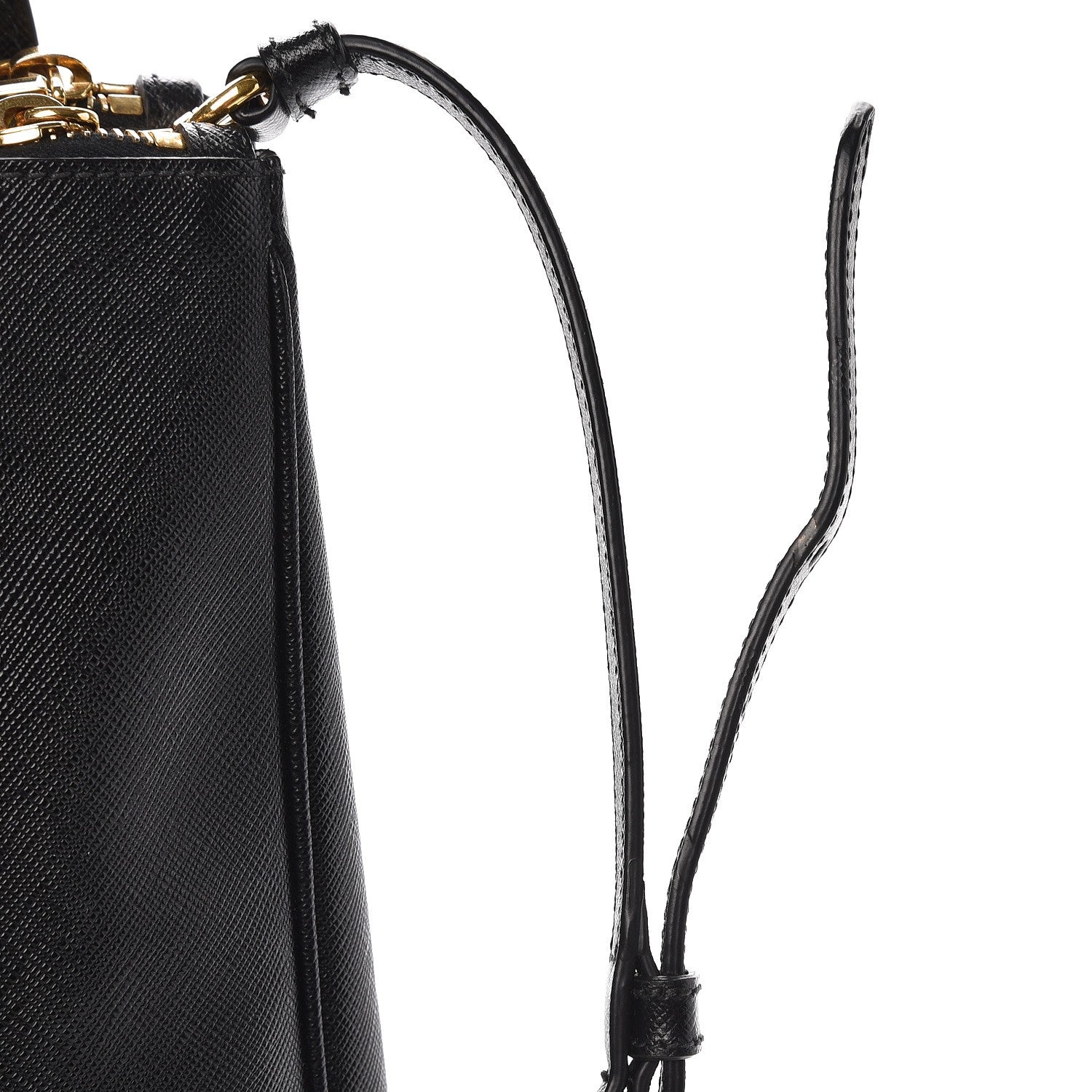 Prada Saffiano Medium Galleria Double Zip Tote Black 15 of 15