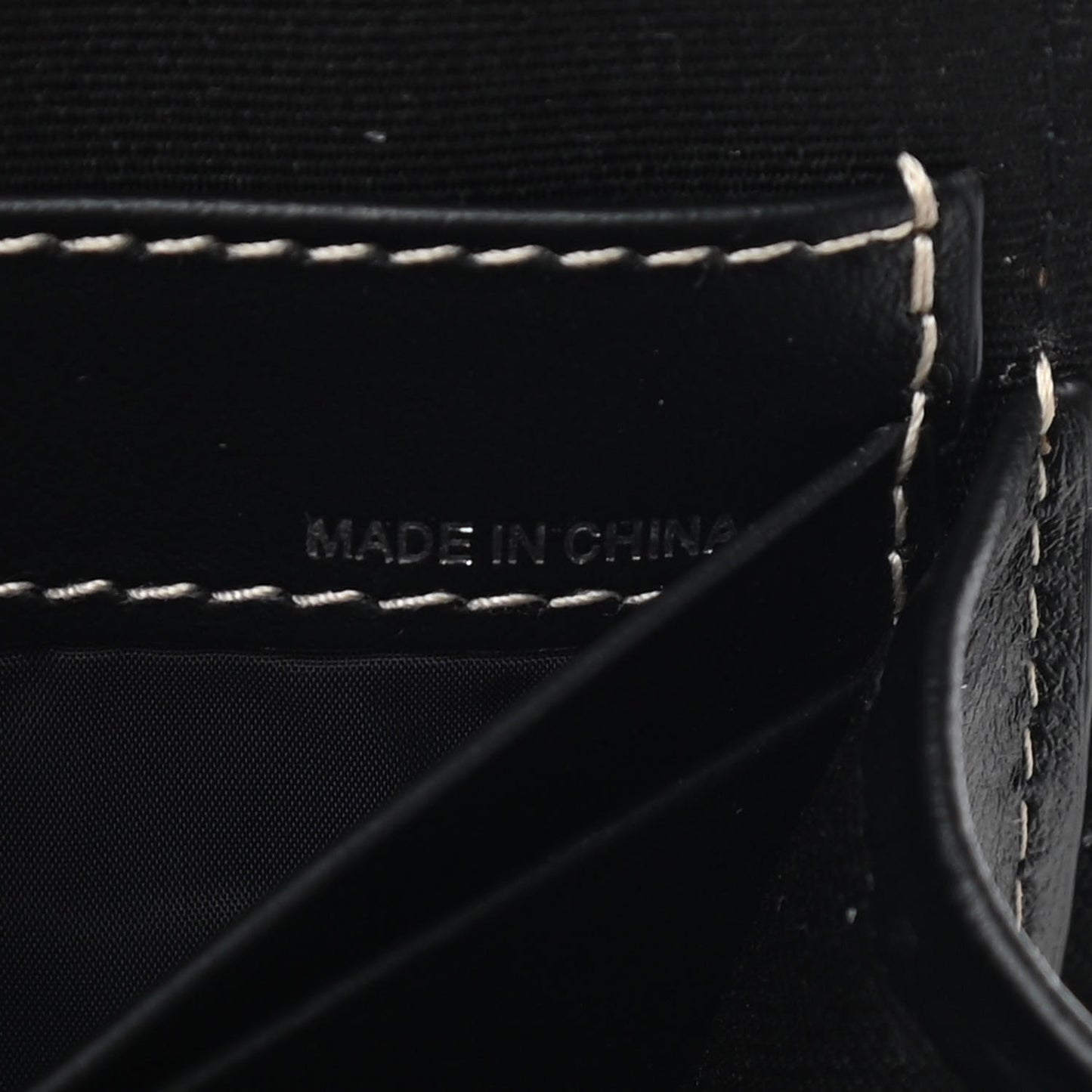 E-Canvas Giant Check Pouch Dark Birch