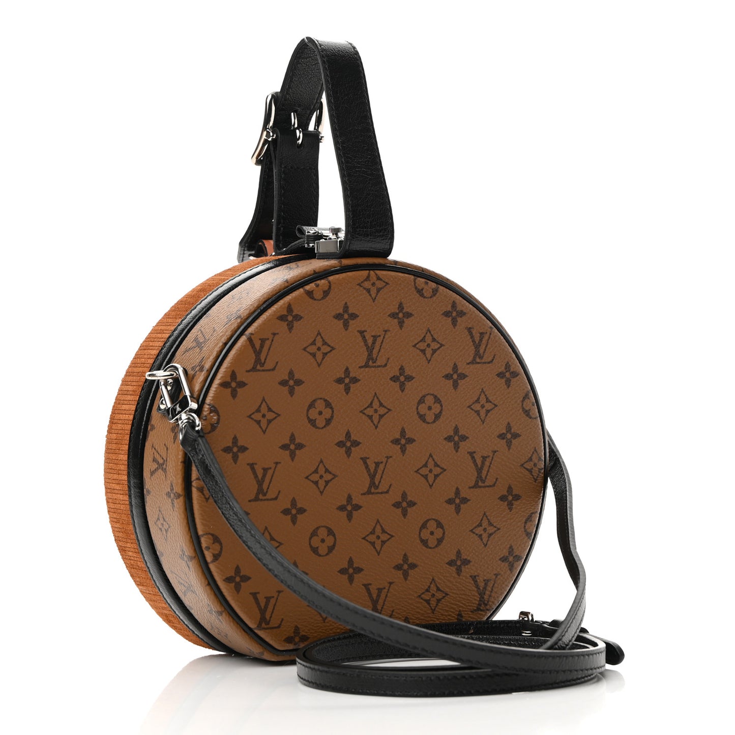 Reverse Monogram Leopard Petite Boite Chapeau