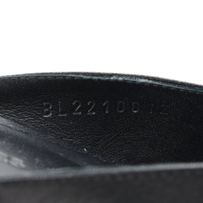 Hermes Goatskin Oz Mules 36 Black 9 of 10
