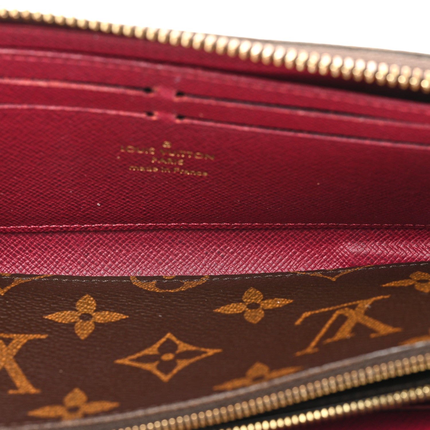 Louis Vuitton Monogram Clemence Wallet Fuchsia 6 of 17