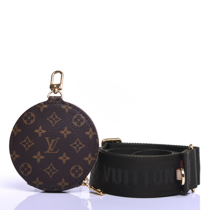 Louis Vuitton Nylon Monogram Strap with Coin Purse Kaki 2 of 6