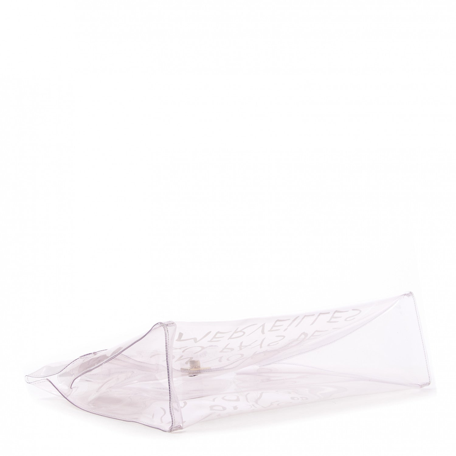 Hermes Vinyl Souvenir De L'Exposition Kelly Transparent 3 of 7