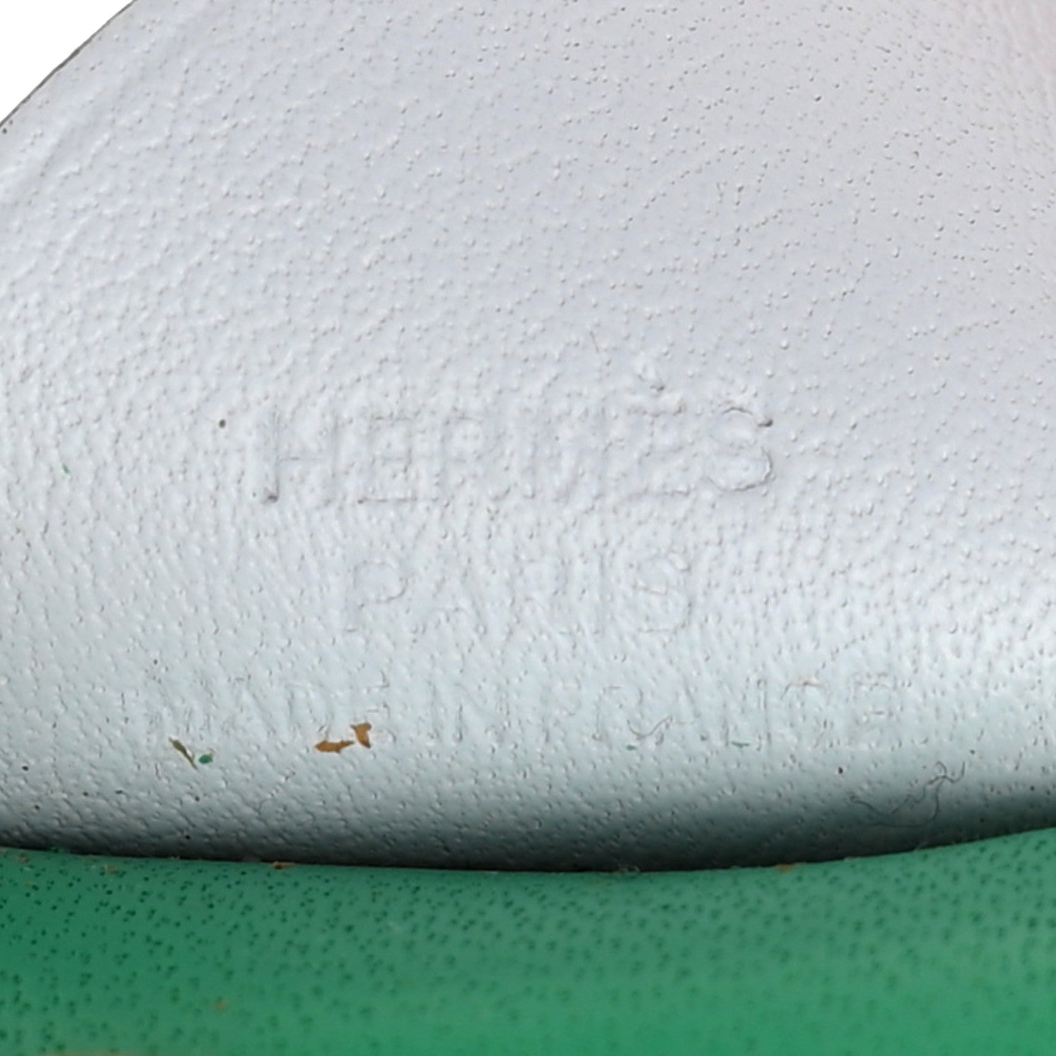 Hermes Milo Lambskin Grigri Rodeo Pegase Horse Bag Charm PM Menthe 3 of 4