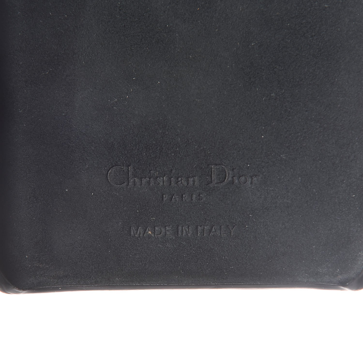 Christian Dior Oblique Calfskin Saddle iPhone XS Max Case Blue 5 of 6