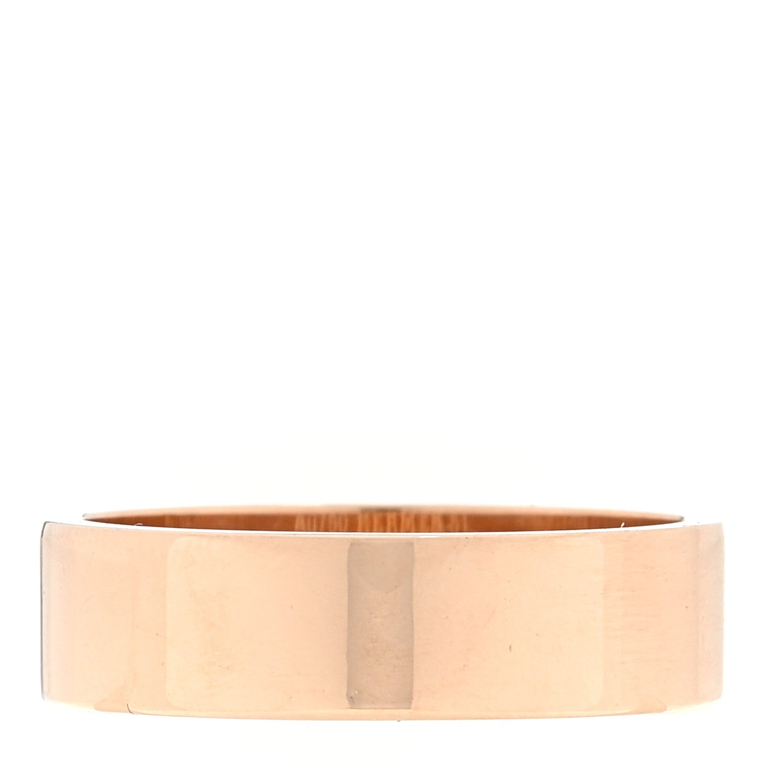 Hermes 18K Rose Gold Diamond PM Collier de Chien Ring 51 5.75 3 of 4