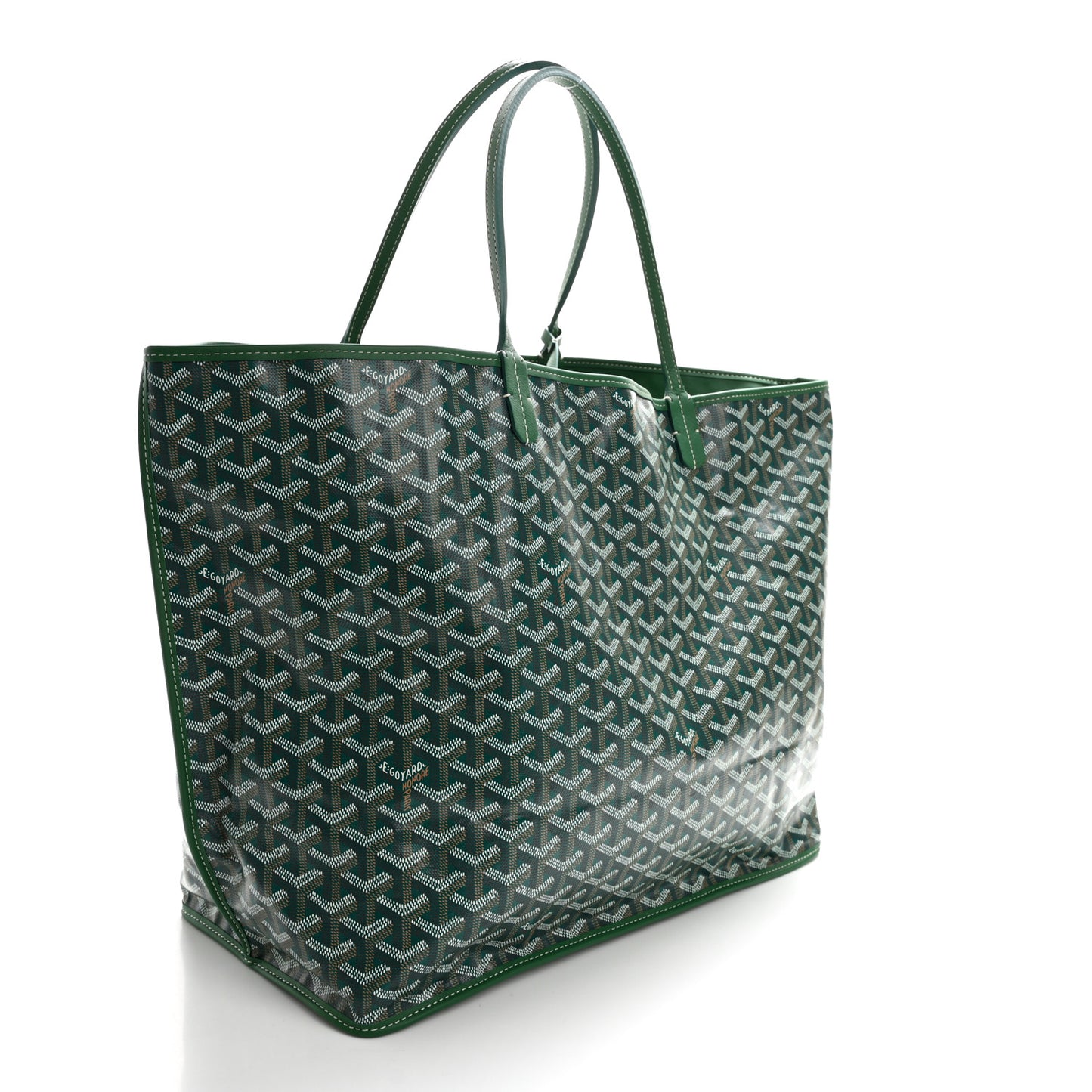 Goyardine Reversible Anjou GM Green