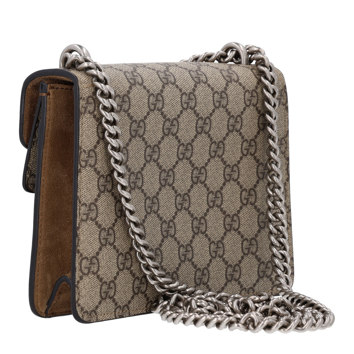 GG Supreme Monogram Mini Dionysus Shoulder Bag Taupe
