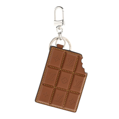 Louis Vuitton Monogram Chocolate Bar Charm Key Holder 1 of 5