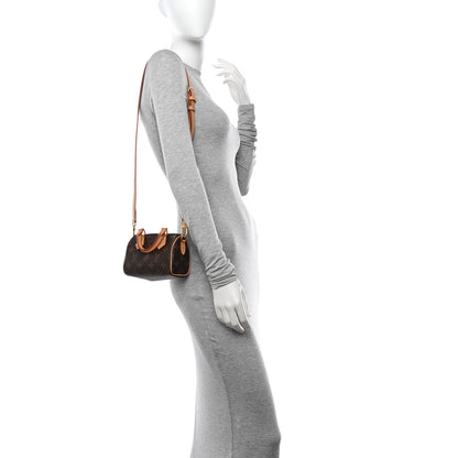 Louis Vuitton Monogram Nano Speedy Bandouliere 2 of 10