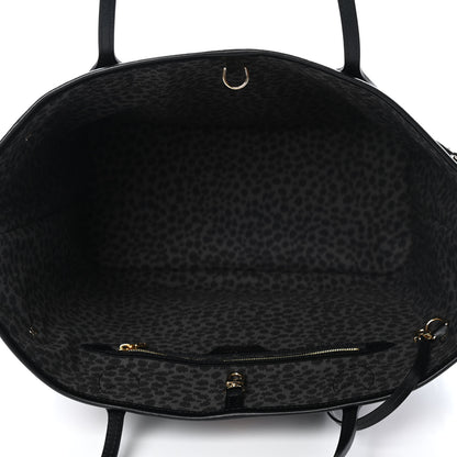 Louis Vuitton Monogram Giant Wild At Heart Neverfull MM Black 4 of 4