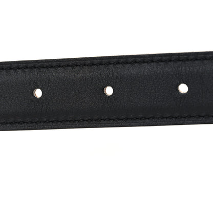 Hermes Togo Box 38mm Reversible Lad Belt 95 38 Black Gold 3 of 6