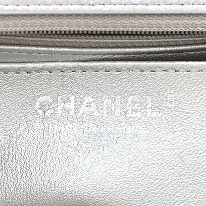 Chanel Metallic Lambskin Quilted Mini Rectangular Flap Silver 6 of 10