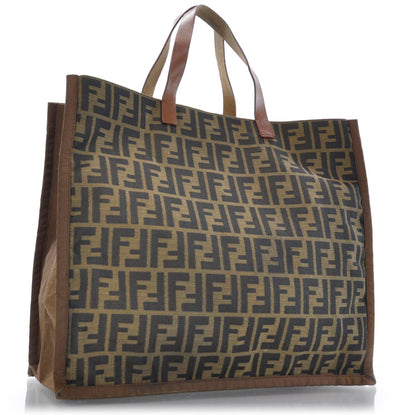 Fendi Zucca Tote Tobacco 3 of 12