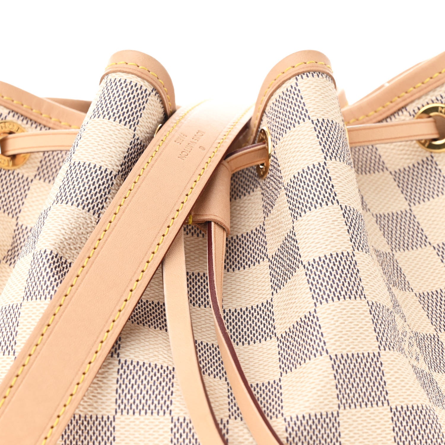 Louis Vuitton Damier Azur Noe BB 8 of 11