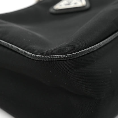 Prada Nylon Re-Edition 2005 Shoulder Bag Black 9 of 10