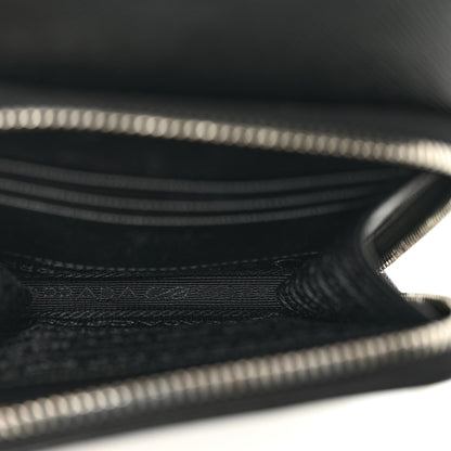 Prada Saffiano Smartphone Case Crossbody Black 6 of 12