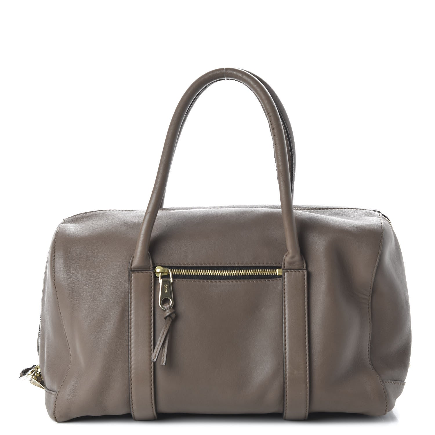 Chloe Lambskin Large Madeleine Duffel Smoke 1 of 11