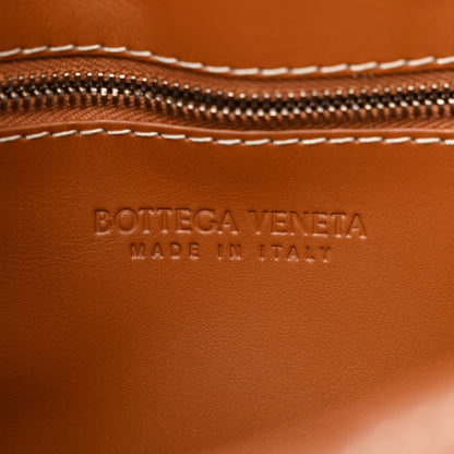 Bottega Veneta Lambskin Maxi Intrecciato Edge Stitch Cassette Crossbody Bag Wood 6 of 10