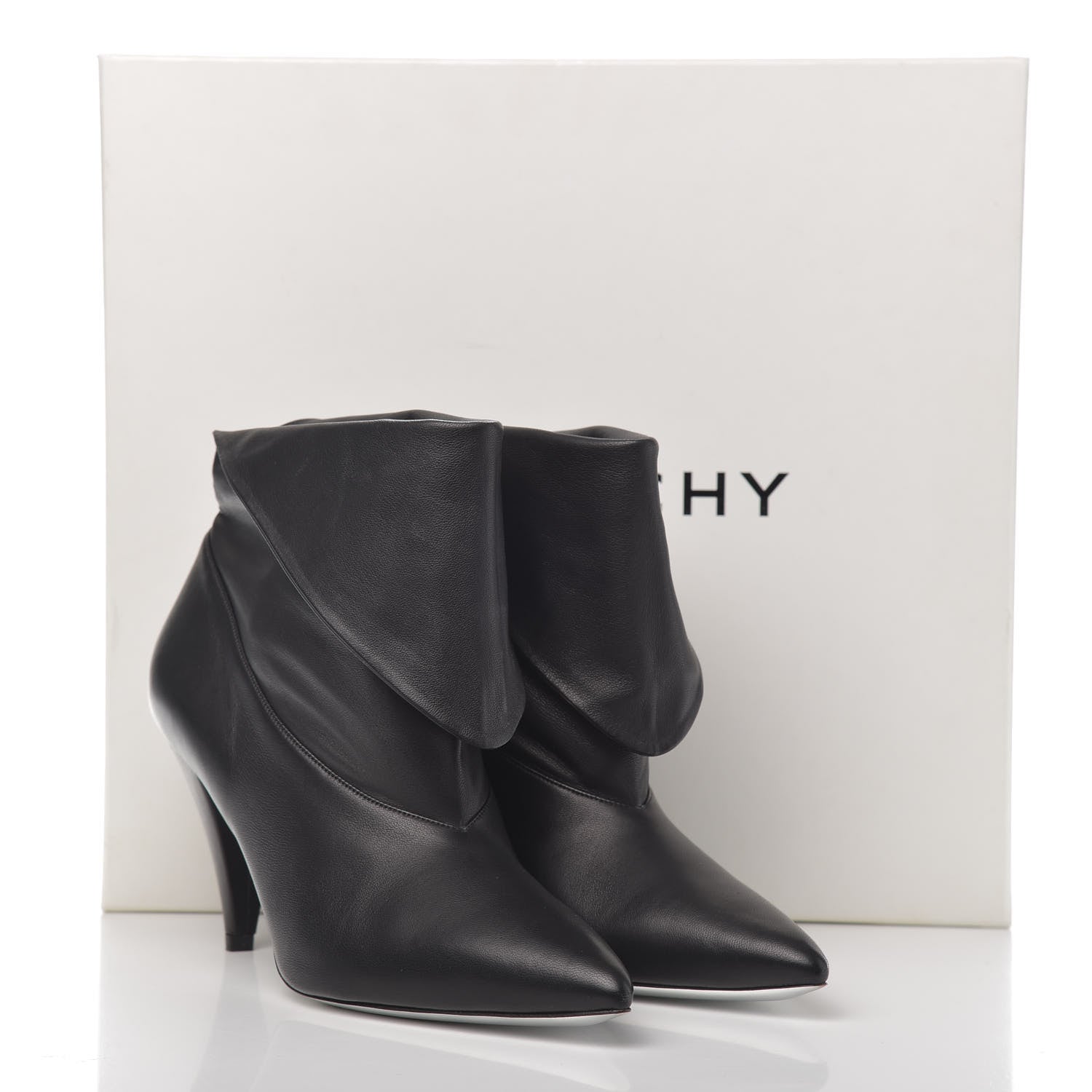 Givenchy Lambskin Bottine Show 80 Ankle Bootie 40 Black 11 of 11
