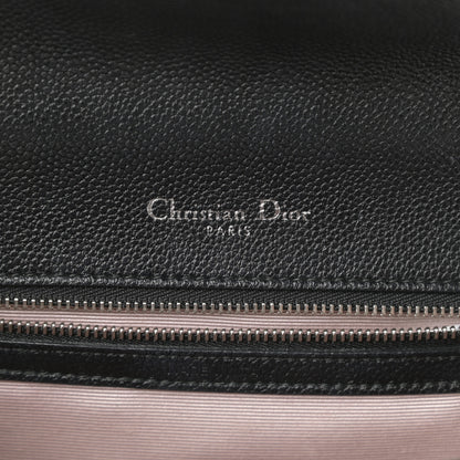 Christian Dior Grained Calfskin Small Diorama Flap Bag Black 6 of 16