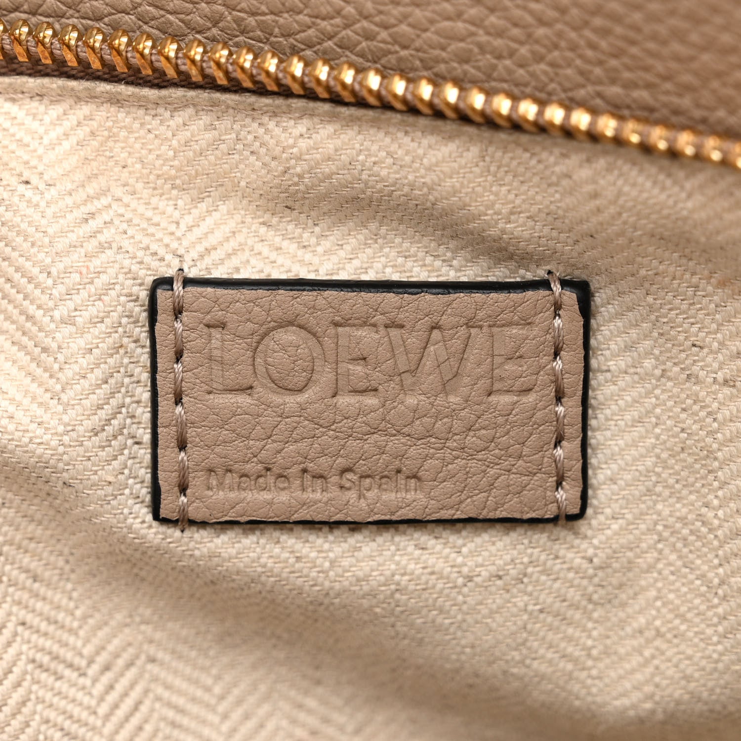 Loewe Grained Calfskin Puzzle Bag Mink 6 of 17