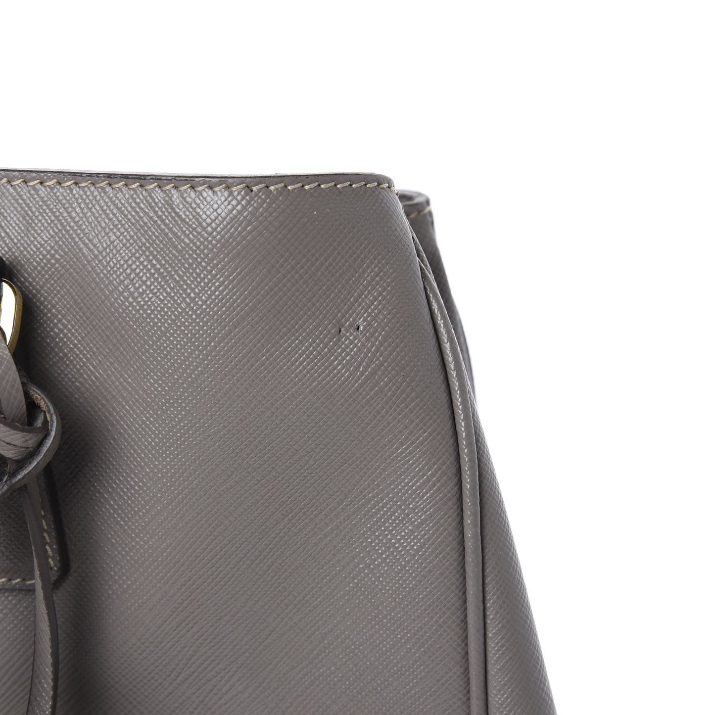 Saffiano Lux Small Tote Argilla