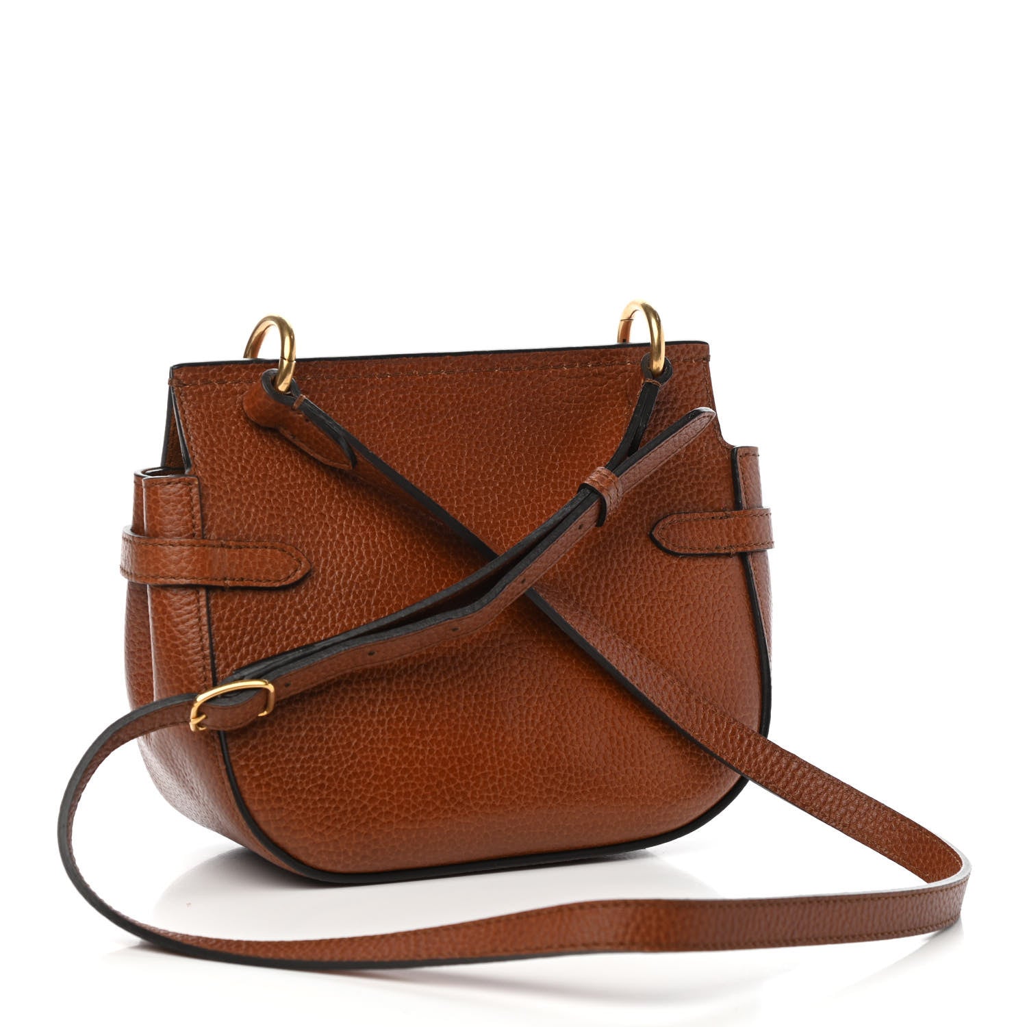 Mulberry Small Classic Grain Small Amberley Satchel Oak 3 of 9